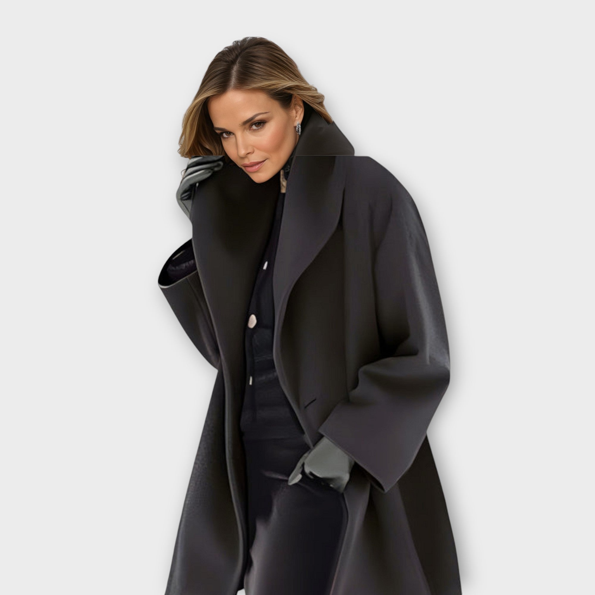 Emma | Windproof Wool Coat